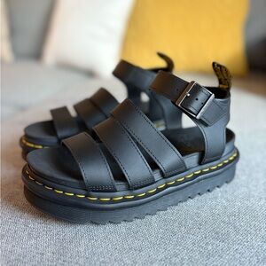 Dr. Martens Blaire Athena Leather Strap Sandals US M size 5/US W size 6